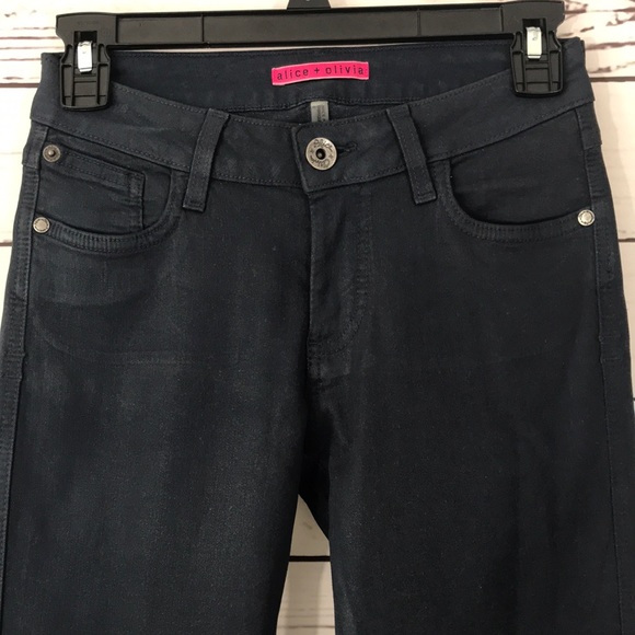 Alice + Olivia Denim - 🎀SALE🎀 Alice+Olivia waxed jeans